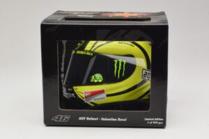 Přilba AGV V. Rossi MotoGP Valencia Test 2009 Minichamps 1:2 327100066 Kov – obrázek 7 z 7