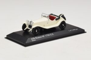 Alfa Romeo 6C 1750 G.S. Bílý Minichamps 1:43 400120430 Kov – obrázek 2 z 5