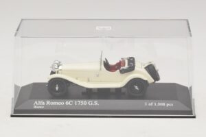 Alfa Romeo 6C 1750 G.S. Bílý Minichamps 1:43 400120430 Kov – obrázek 4 z 5