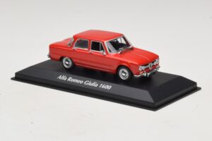 Alfa Romeo Giulia 1600 Červený Maxichamps 1:43 940120901 Kov – obrázek 3 z 5