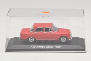 Alfa Romeo Giulia 1600 Červený Maxichamps 1:43 940120901 Kov – obrázek 4 z 5