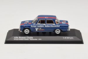 Alfa Romeo Giulia Europa-Testfahrt Sizilien-Hammerfest Minichamps 1:43 400120905 Kov