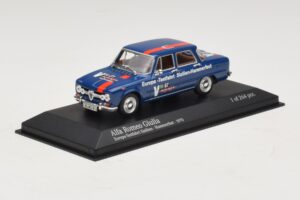 Alfa Romeo Giulia Europa-Testfahrt Sizilien-Hammerfest Minichamps 1:43 400120905 Kov – obrázek 2 z 5
