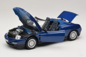 Alfa Romeo Spider 916 Modrý Maisto 1:18 31831 Kov – obrázek 2 z 8