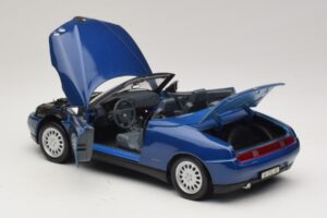 Alfa Romeo Spider 916 Modrý Maisto 1:18 31831 Kov – obrázek 5 z 8