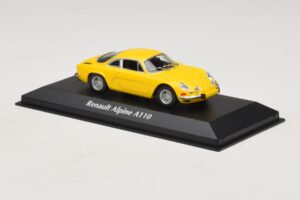 Alpine A110 Žlutý Maxichamps 1:43 940113601 Kov – obrázek 3 z 5