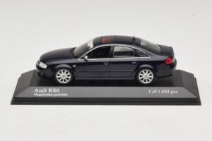 Audi RS6 C5 Modrá Metalíza Minichamps 1:43 Audi RS6 C5 Modrá Metalíza Minichamps 1:43 400011702 Kov