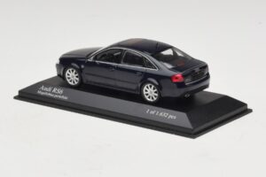 Audi RS6 C5 Modrá Metalíza Minichamps 1:43 400011702 Kov – obrázek 3 z 5
