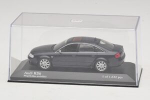 Audi RS6 C5 Modrá Metalíza Minichamps 1:43 400011702 Kov – obrázek 4 z 5