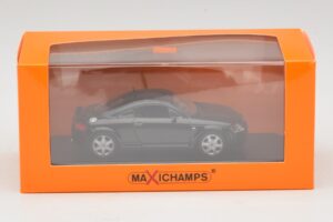 Audi TT 8N Černý Maxichamps 1:43 940017221 Kov – obrázek 5 z 5