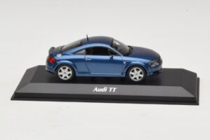 Audi TT 8N Modrá Metalíza Maxichamps 1:43 940017220 Kov