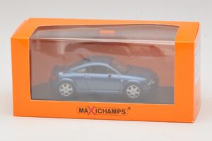 Audi TT 8N Modrá Metalíza Maxichamps 1:43 940017220 Kov – obrázek 5 z 5