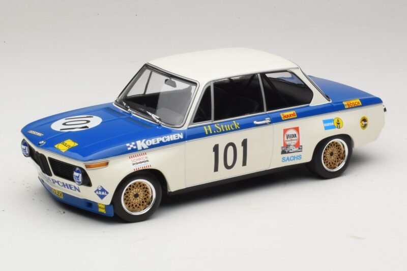 BMW 2002 #101 Koepchen H-J. Stuck Internationales ADAC 500km Eifelpokalrennen 1971 Minichamps 1:18 155702701 Kov