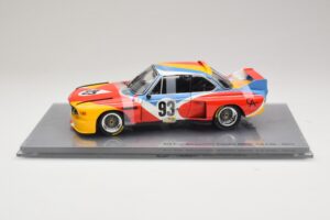 BMW 3.0 CSL Art Car Alexander Calder #51 H. Poulain / S. Posey / J. Guichet 24 Hours of Le Mans 1975 Minichamps 1:18 80430150 – obrázek 3 z 7
