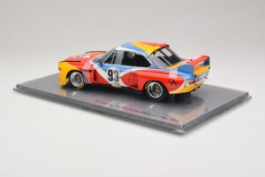 BMW 3.0 CSL Art Car Alexander Calder #51 H. Poulain / S. Posey / J. Guichet 24 Hours of Le Mans 1975 Minichamps 1:18 80430150 – obrázek 5 z 7