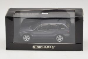 BMW X5 E53 4.4i Šedá Metalíza Náhradní Krabice Minichamps 1:43 80420393166-R1 Kov – obrázek 5 z 5