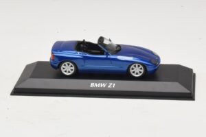 BMW Z1 E30 Modrá Metalíza Maxichamps 1:43 940020101 Kov