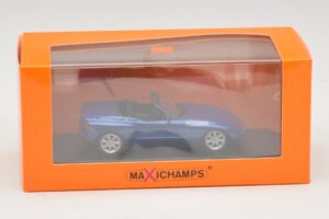 BMW Z1 E30 Modrá Metalíza Maxichamps 1:43 940020101 Kov – obrázek 5 z 5