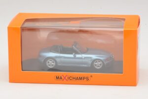 BMW Z3 Modrý Maxichamps 1:43 940024331 Kov – obrázek 5 z 5