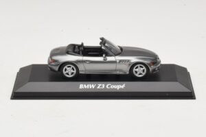 BMW Z3 Šedá Metalíza Maxichamps 1:43 940024330 Kov