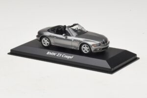 BMW Z3 Šedá Metalíza Maxichamps 1:43 940024330 Kov – obrázek 3 z 5