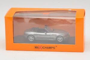 BMW Z3 Šedá Metalíza Maxichamps 1:43 940024330 Kov – obrázek 5 z 5