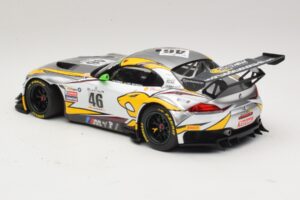 BMW Z4 GT3 #46 M. Palttala / L. Luhr 24 Hours of Spa Winner 2015 Minichamps 1:18 151152346 Kov – obrázek 5 z 6