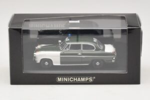 Borgward Isabella Polizei Frankfurt Minichamps 1:43 400096090 Kov – obrázek 5 z 5