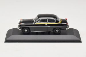 Borgward Isabella Taxi Černý Minichamps 1:43 Borgward Isabella Taxi Černý Minichamps 1:43 400096095 Kov