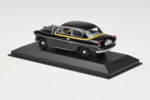 Borgward Isabella Taxi Černý Minichamps 1:43 400096095 Kov – obrázek 3 z 5