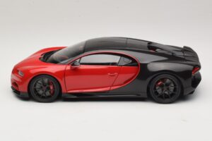 Bugatti Chiron Sport Italian Red & Carbon AUTOart 1:18 70996 Kompozit – obrázek 4 z 8