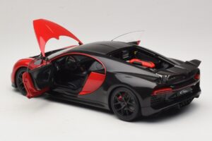 Bugatti Chiron Sport Italian Red & Carbon AUTOart 1:18 70996 Kompozit – obrázek 5 z 8