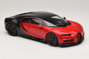 Bugatti Chiron Sport Italian Red & Carbon AUTOart 1:18 70996 Kompozit – obrázek 6 z 8