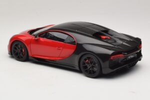 Bugatti Chiron Sport Italian Red & Carbon AUTOart 1:18 70996 Kompozit – obrázek 7 z 8