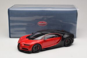 Bugatti Chiron Sport Italian Red & Carbon AUTOart 1:18 70996 Kompozit – obrázek 8 z 8