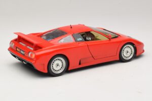 Bugatti EB110 Červený Bburago 1:18 3055-P1 Kov – obrázek 3 z 8