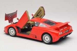 Bugatti EB110 Červený Bburago 1:18 3055-P1 Kov – obrázek 5 z 8