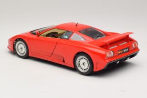 Bugatti EB110 Červený Bburago 1:18 3055-P1 Kov – obrázek 7 z 8
