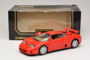 Bugatti EB110 Červený Bburago 1:18 3055-P1 Kov – obrázek 8 z 8