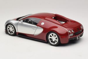Bugatti Veyron Centenaire Edition Chrome Red Minichamps 1:18 100110851 Kov – obrázek 7 z 8