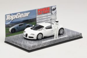 Bugatti Veyron Bílý Top Gear Edice Minichamps 1:43 519431100 Kov – obrázek 2 z 5