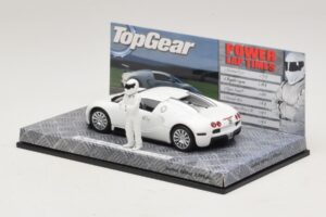 Bugatti Veyron Bílý Top Gear Edice Minichamps 1:43 519431100 Kov – obrázek 3 z 5