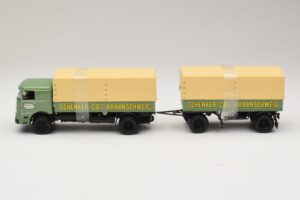 Bussing LU 11/16 Valníkový Přívěs Schenker Minichamps 1:43 499073924 Kov – obrázek 3 z 6