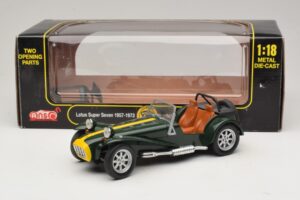 Caterham Super Seven Zelený Anson 1:18 30317-W1 Kov – obrázek 6 z 6