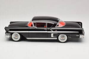 Chevrolet Bel Air Impala Coupe Černý KK-Scale 1:18 KKDC181592 Kov – obrázek 3 z 6