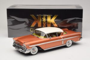 Chevrolet Bel Air Impala Coupe Měděná & Krémová KK-Scale 1:18 KKDC181591 Kov – obrázek 6 z 6