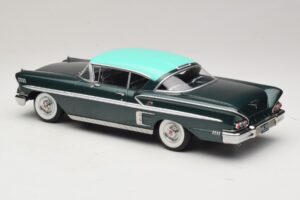 Chevrolet Bel Air Impala Coupe Tmavě Zelená Metalíza & Zelený KK-Scale 1:18 KKDC181594 Kov – obrázek 5 z 6