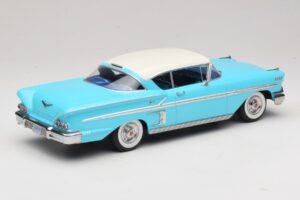 Chevrolet Bel Air Impala Coupe Tyrkysová & Krémová KK-Scale 1:18 KKDC181593 Kov – obrázek 2 z 6