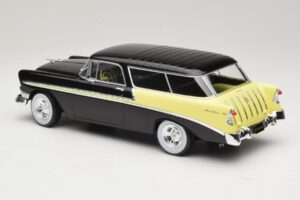 Chevrolet Bel Air Nomad Custom Černý & Světle Žlutá KK-Scale 1:18 KKDC181293 Kov – obrázek 5 z 6