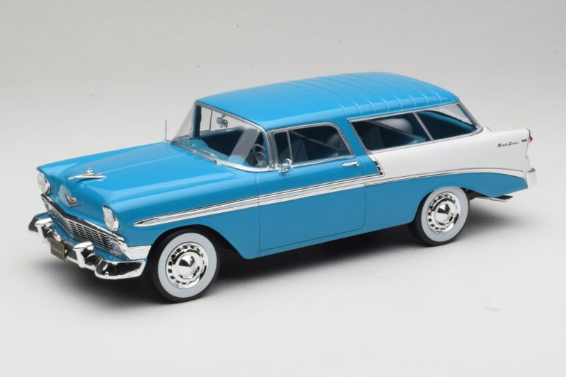 Chevrolet Bel Air Nomad Tyrkysová & Bílý KK-Scale 1:18 KKDC181292 Kov